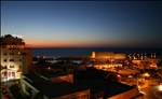 Lato Hotel and harbour at sunset - Heraklion, Crete